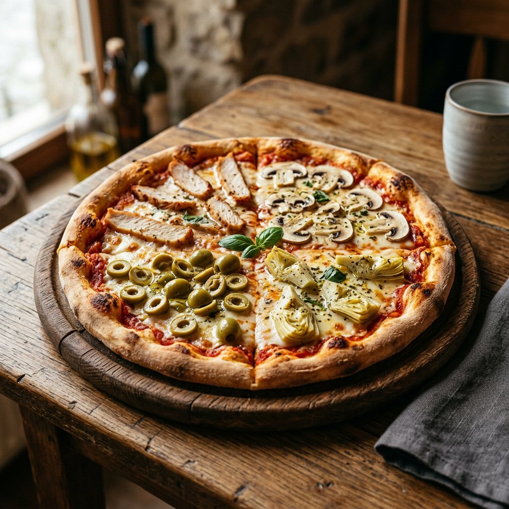 Pizza 4 Jahreszeiten