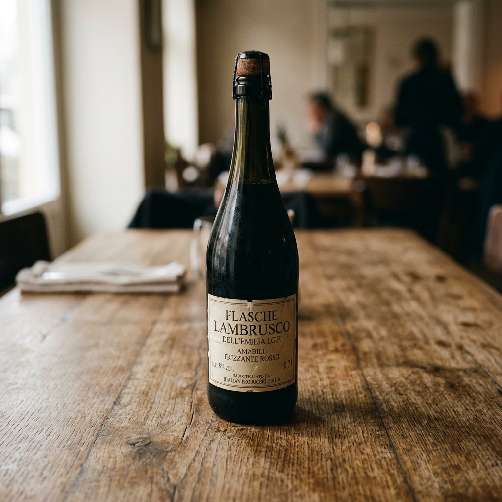 Flasche Lambrusco