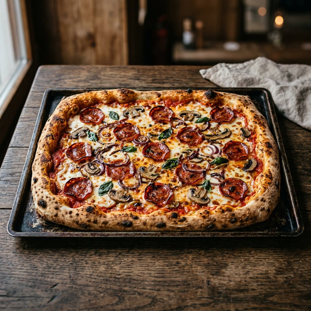 Partyblech Margherita mit 3 Zutaten nach Wahl