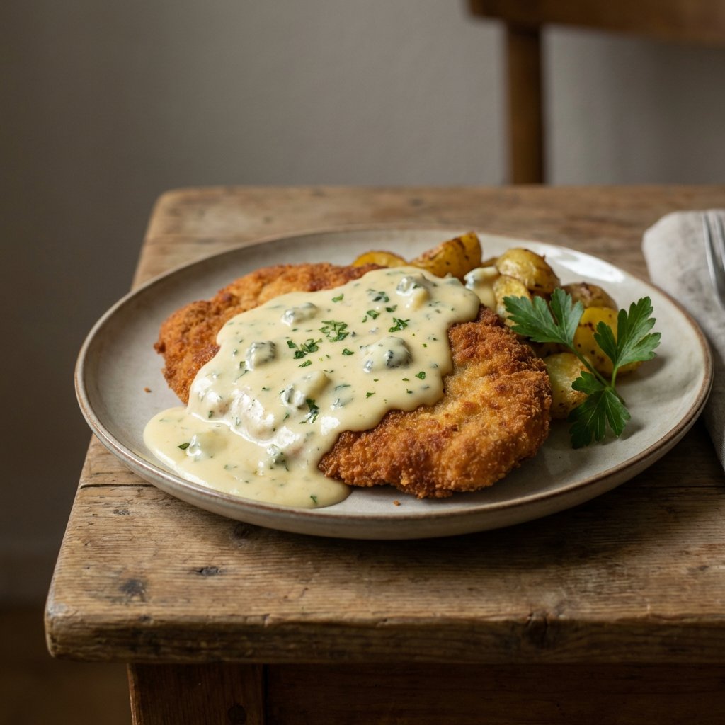Gorgonzola Schnitzel
