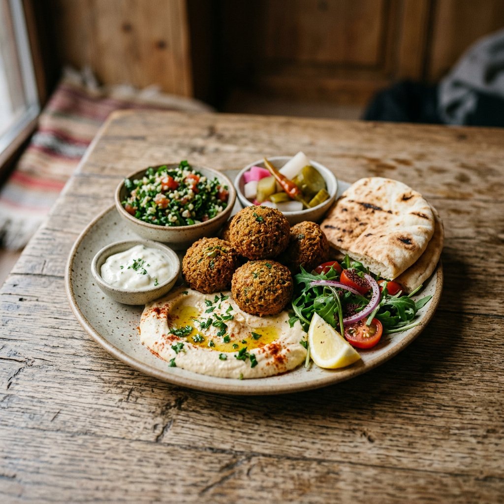 Falafel Gerichte