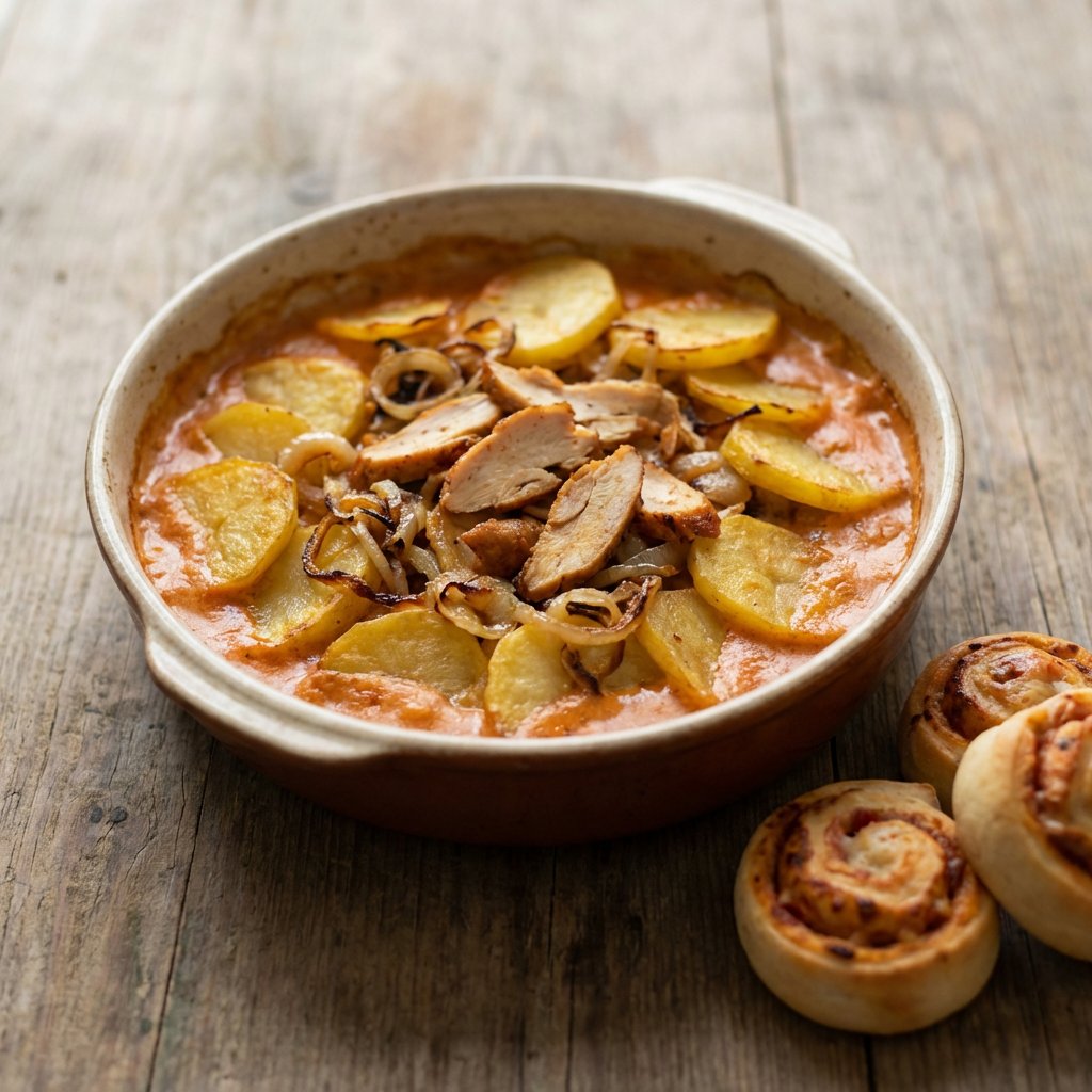 Kartoffel-Döner-Auflauf