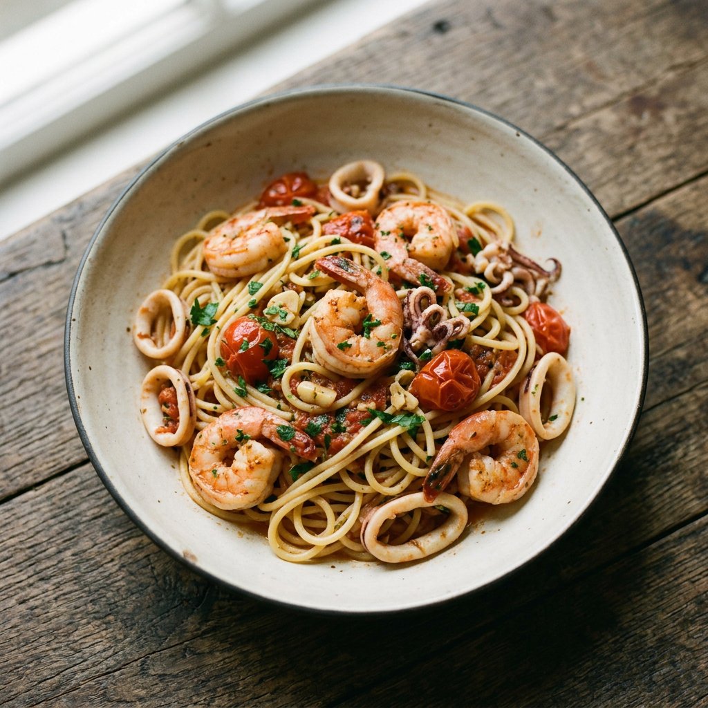 Spaghetti Al Pescatore