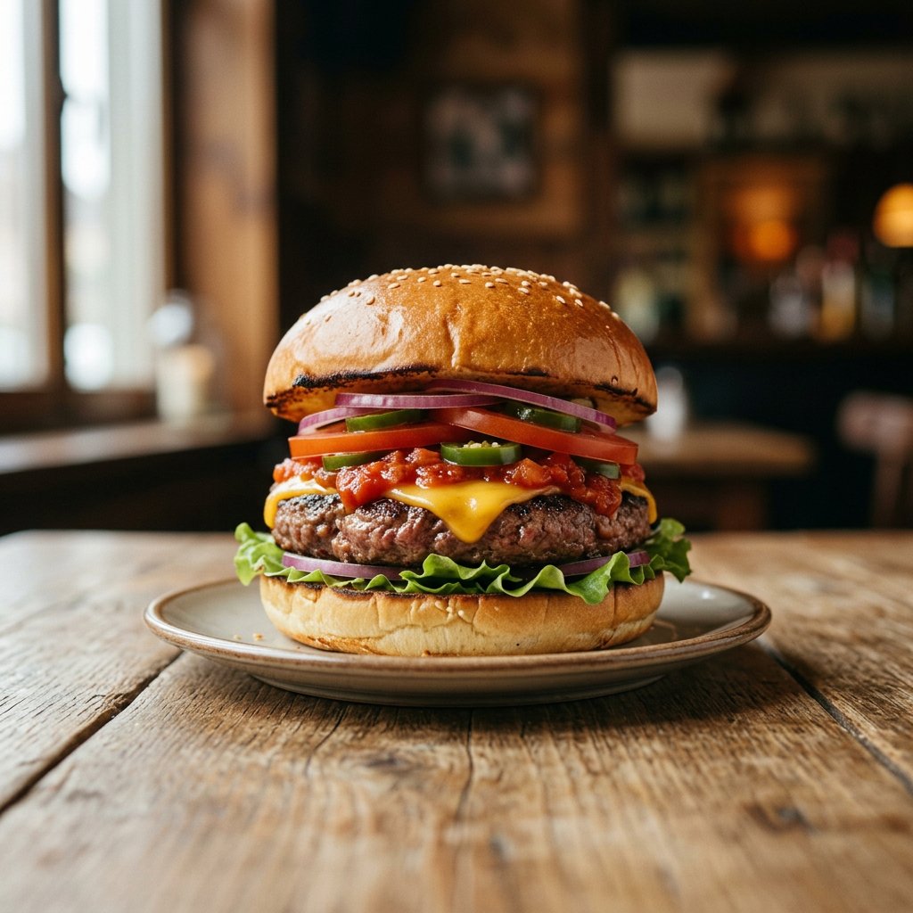 Spicy American Burger