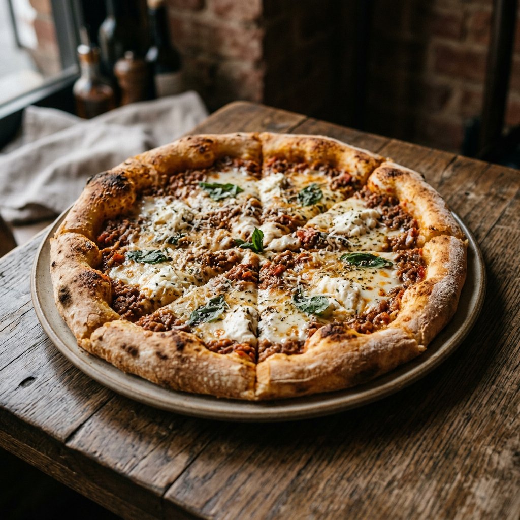 Pizza Bolognese