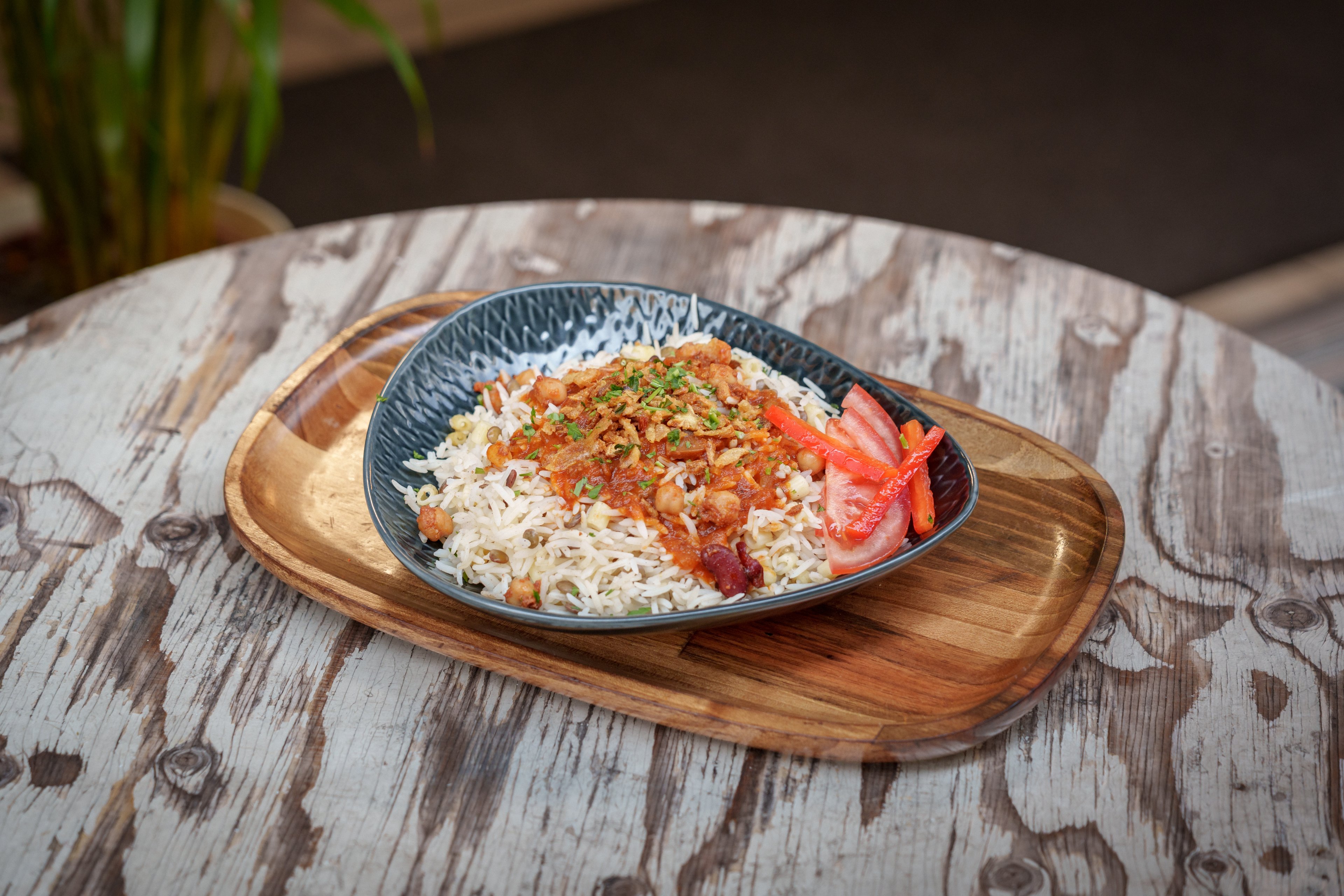 Koshari Menü