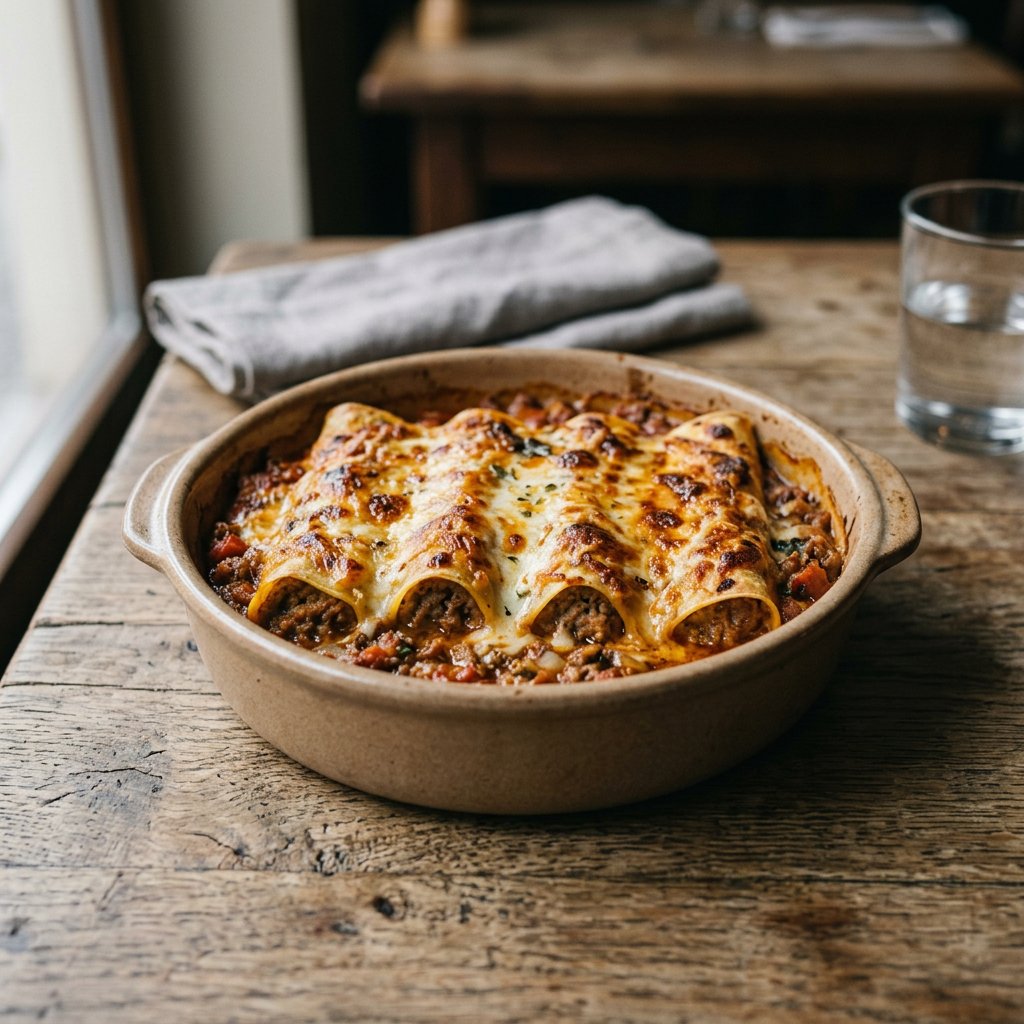 Cannelloni Al Forno