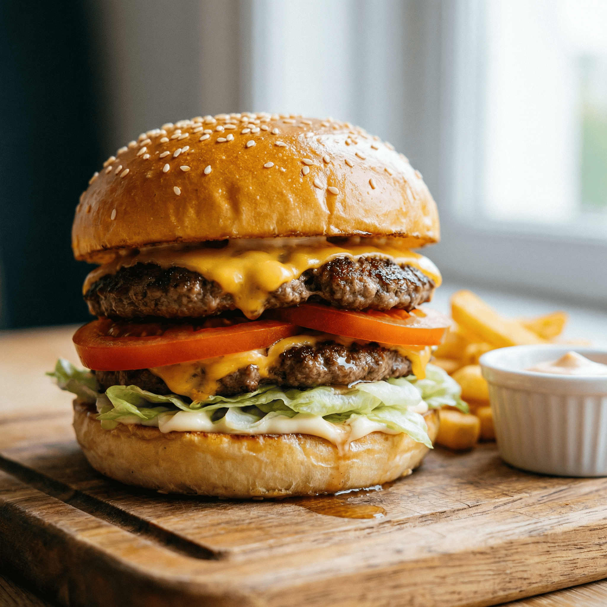 Smashed Oklahoma Burger