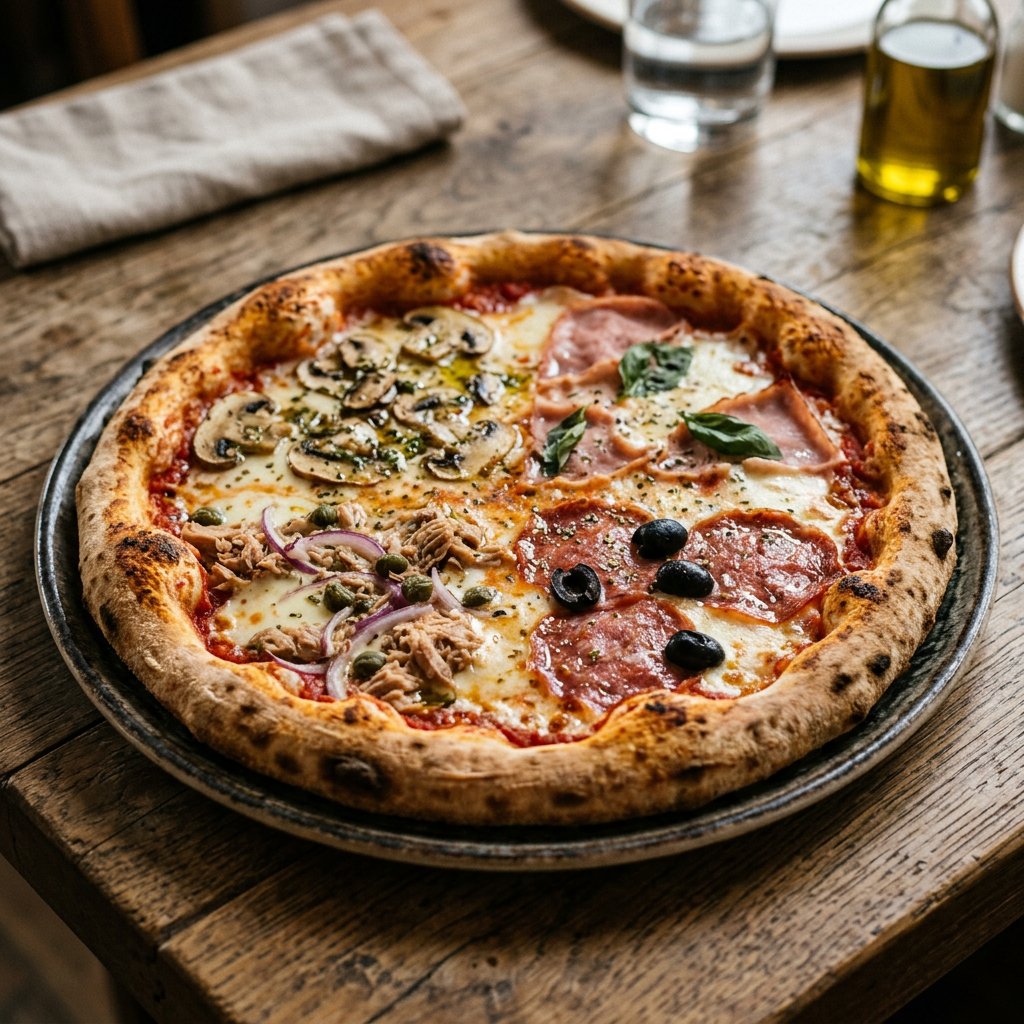 Pizza 4 Jahreszeiten