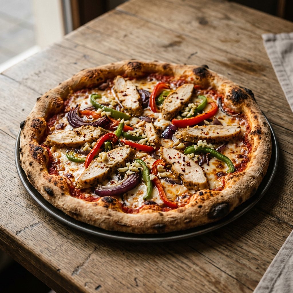 Pizza Punjabi (scharf)