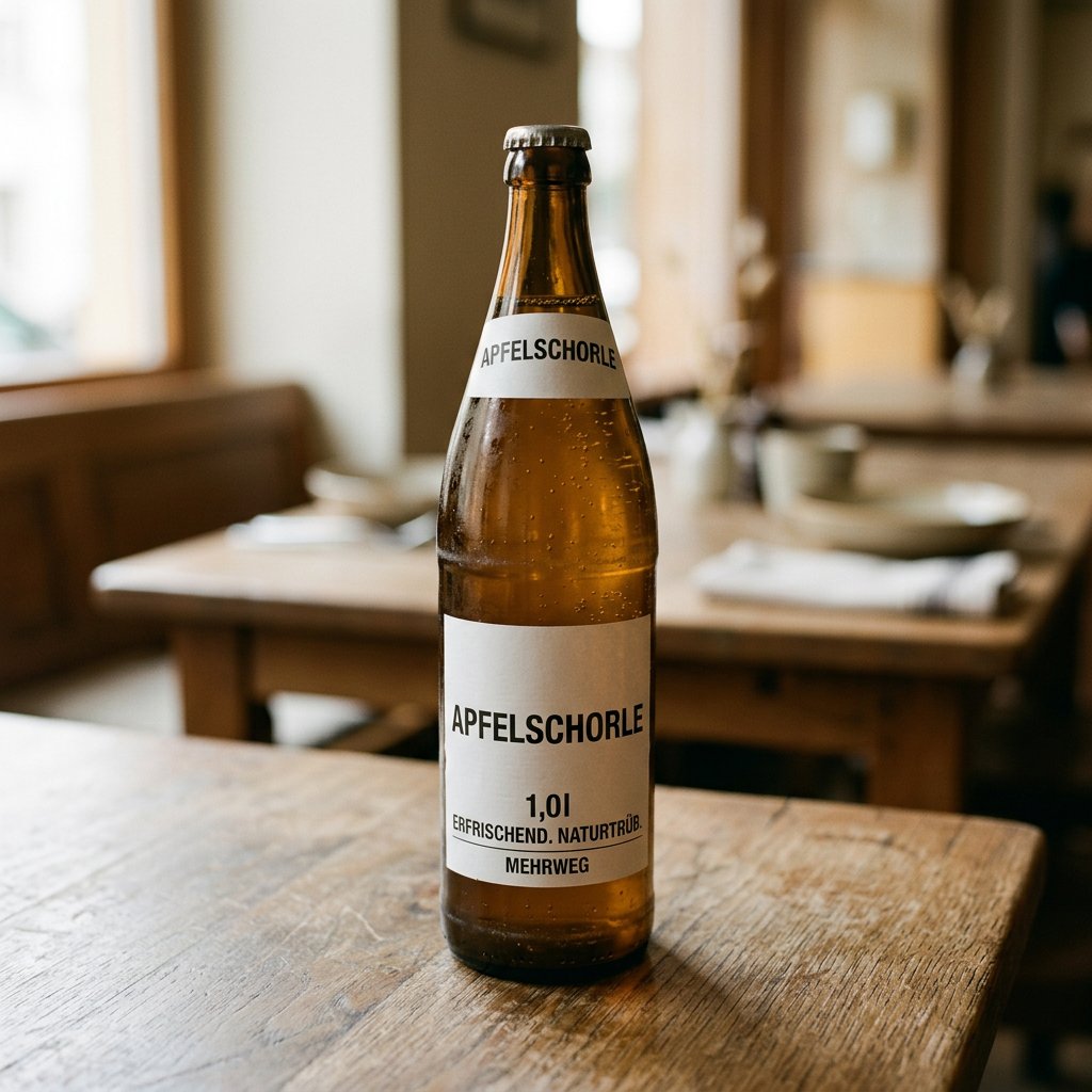 Apfelschorle 1,0l (MEHRWEG)