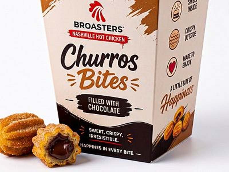 10 CHURROS BITES