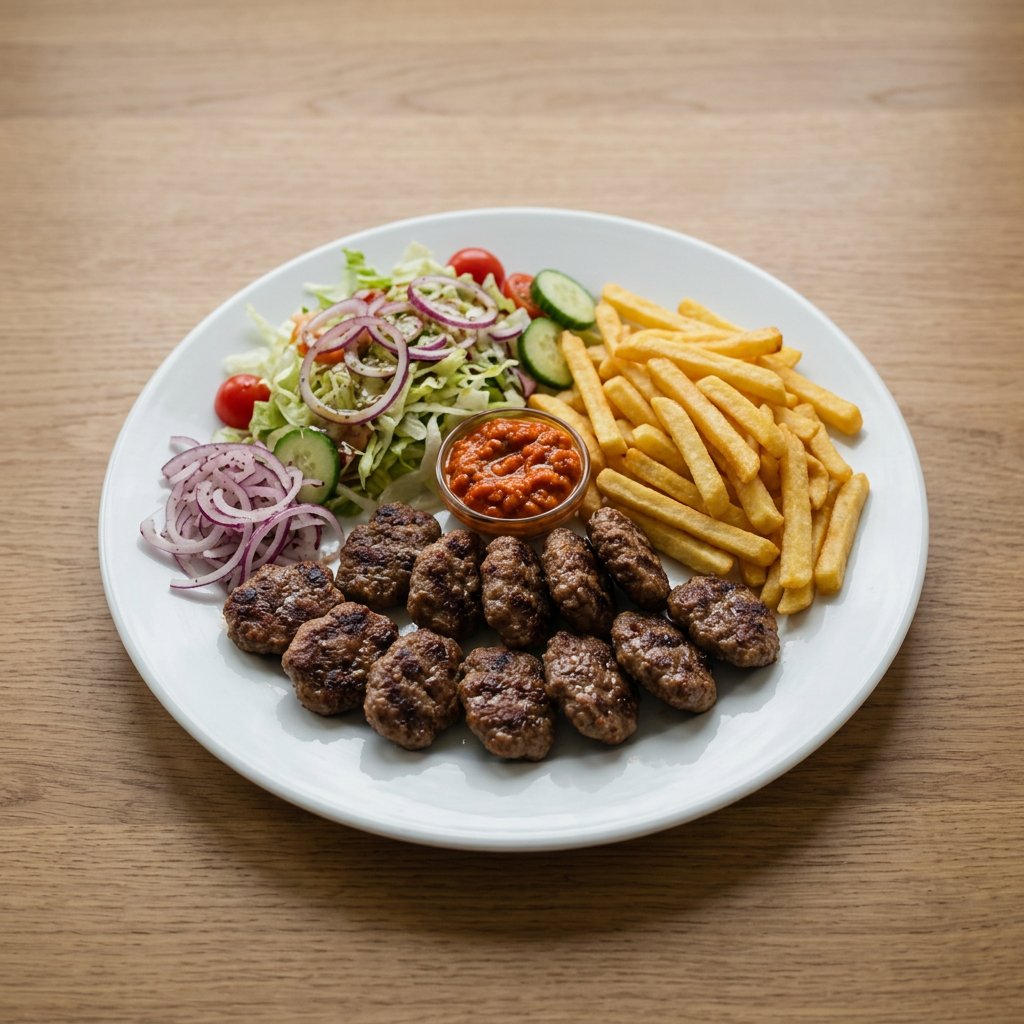 Köfte Teller (scharf) 15 Stück