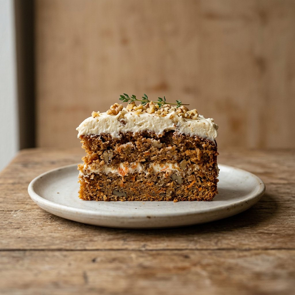 🥕 Carrot Walnut Cake