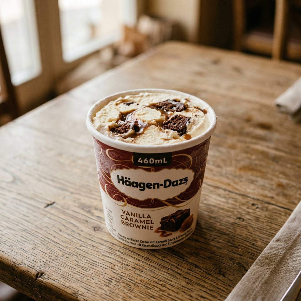 Häagen-Dazs Vanilla Caramel Brownie 460ml
