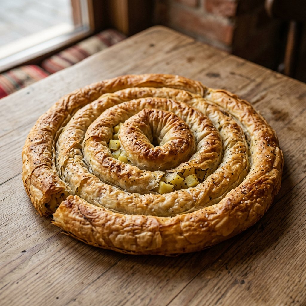 Burek Bosanski-Kartoffeln (vegetarisch) ca. 30cm