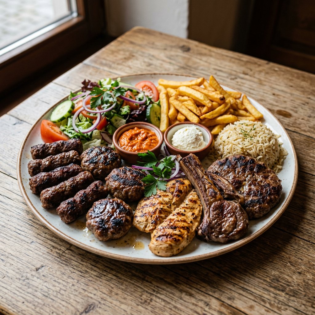 Grill-Teller (für 2 Personen)