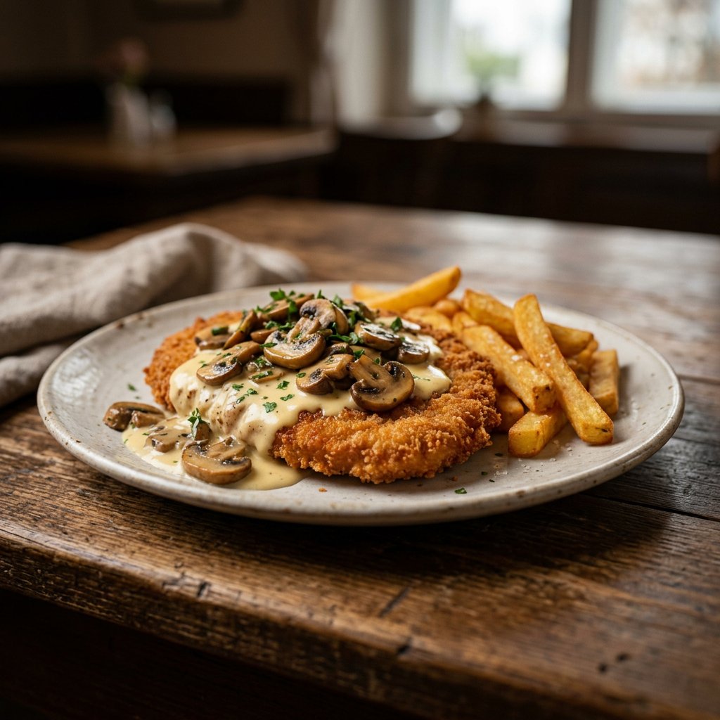 Champignonschnitzel