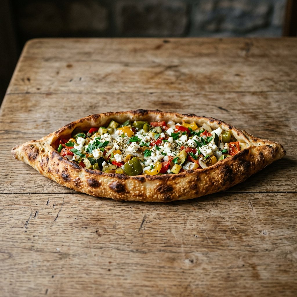 Pide Gemüse