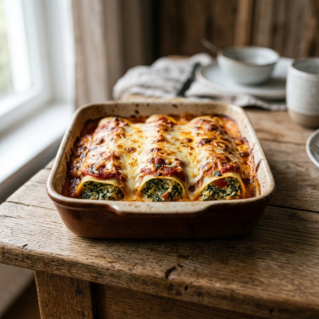 Cannelloni Spinat