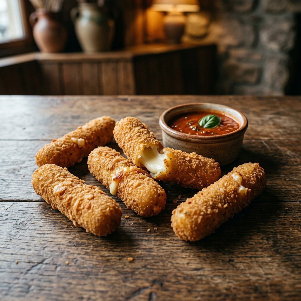Mozzarella Sticks (6 Stück)