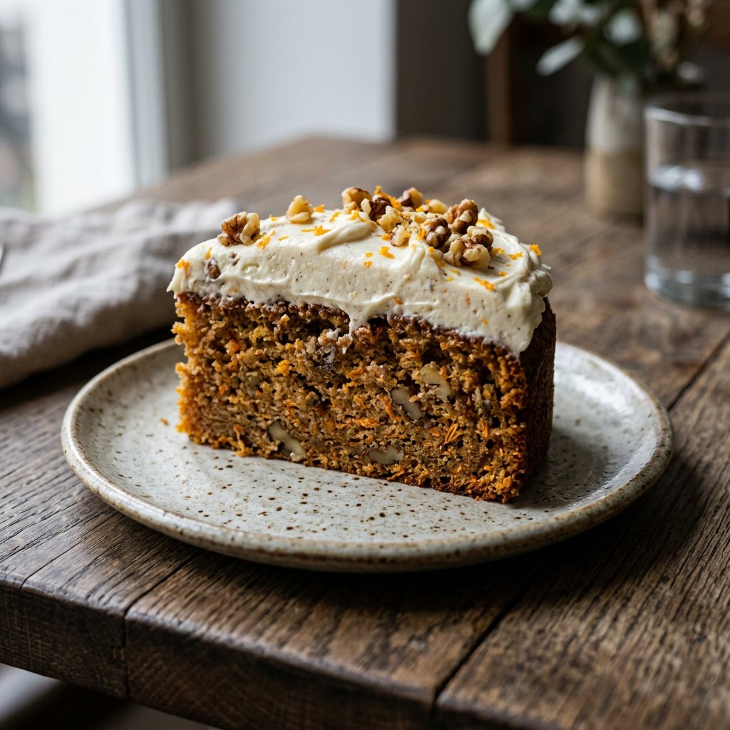 🥕 Carrot Walnut Cake