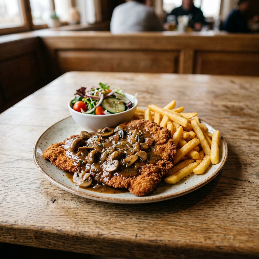 Jägerschnitzel 