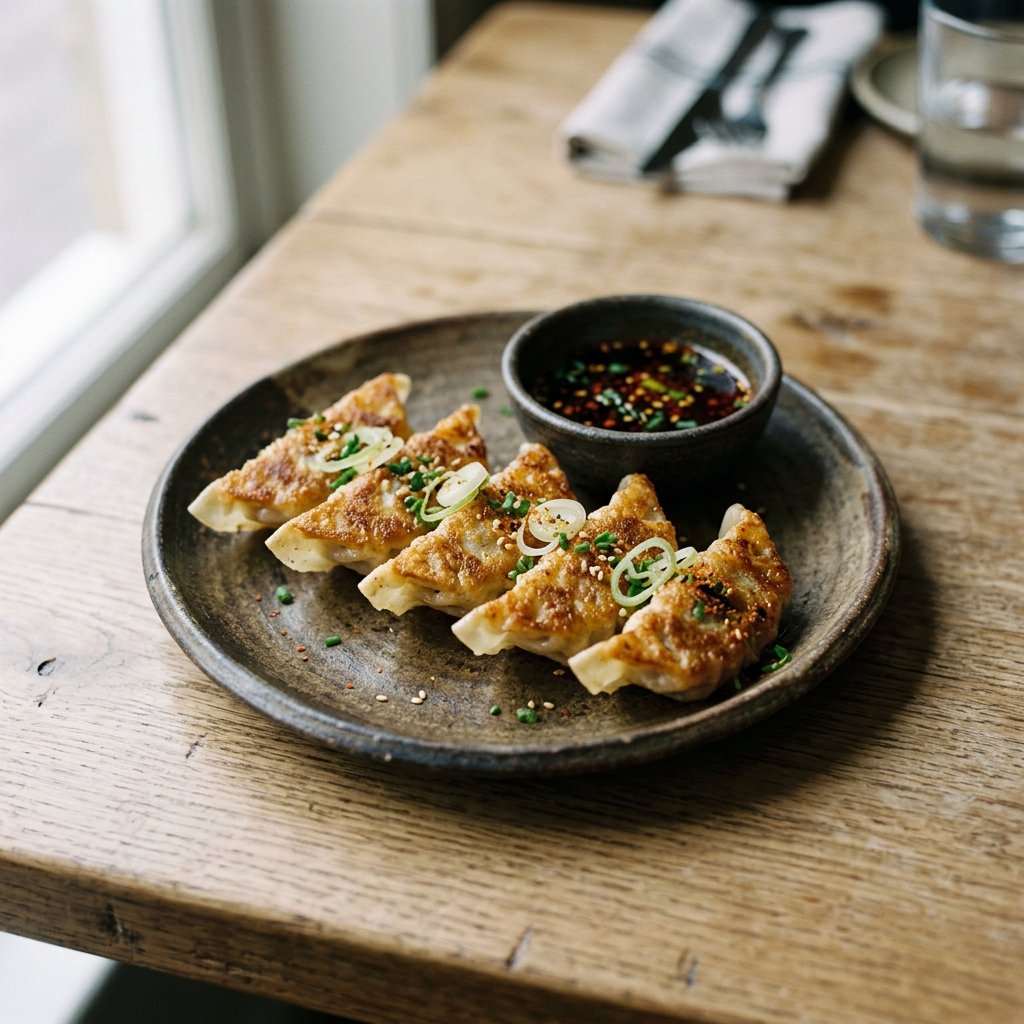 Gyoza mit Hähnchen (5 Stück)