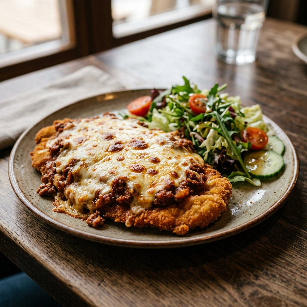 Schnitzel Bolognese