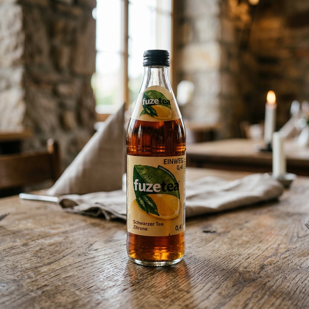 Fuze Tea Schwarzer Tee Zitrone 0,4l (EINWEG)