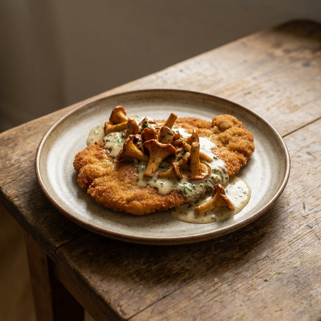 Pfifferlingschnitzel