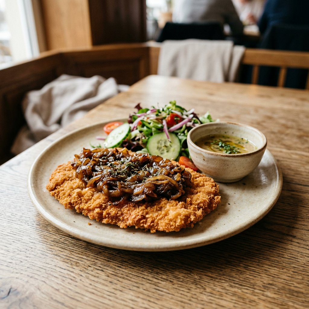 Zwiebelschnitzel