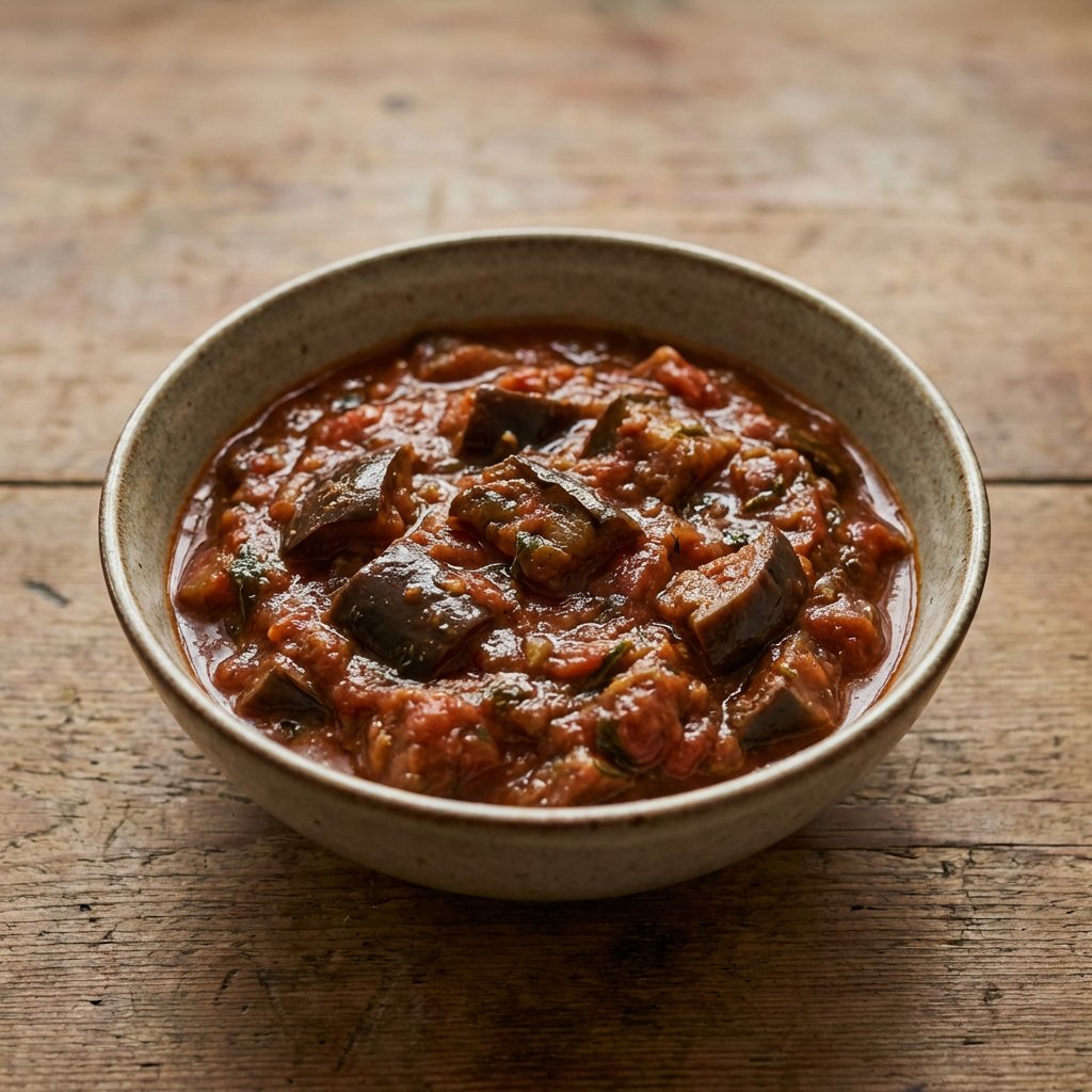 Auberginen ( Mellitzanes Kokinistes )