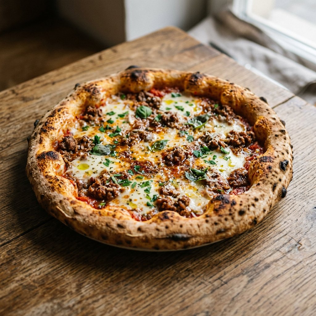 Pizza Bolognese