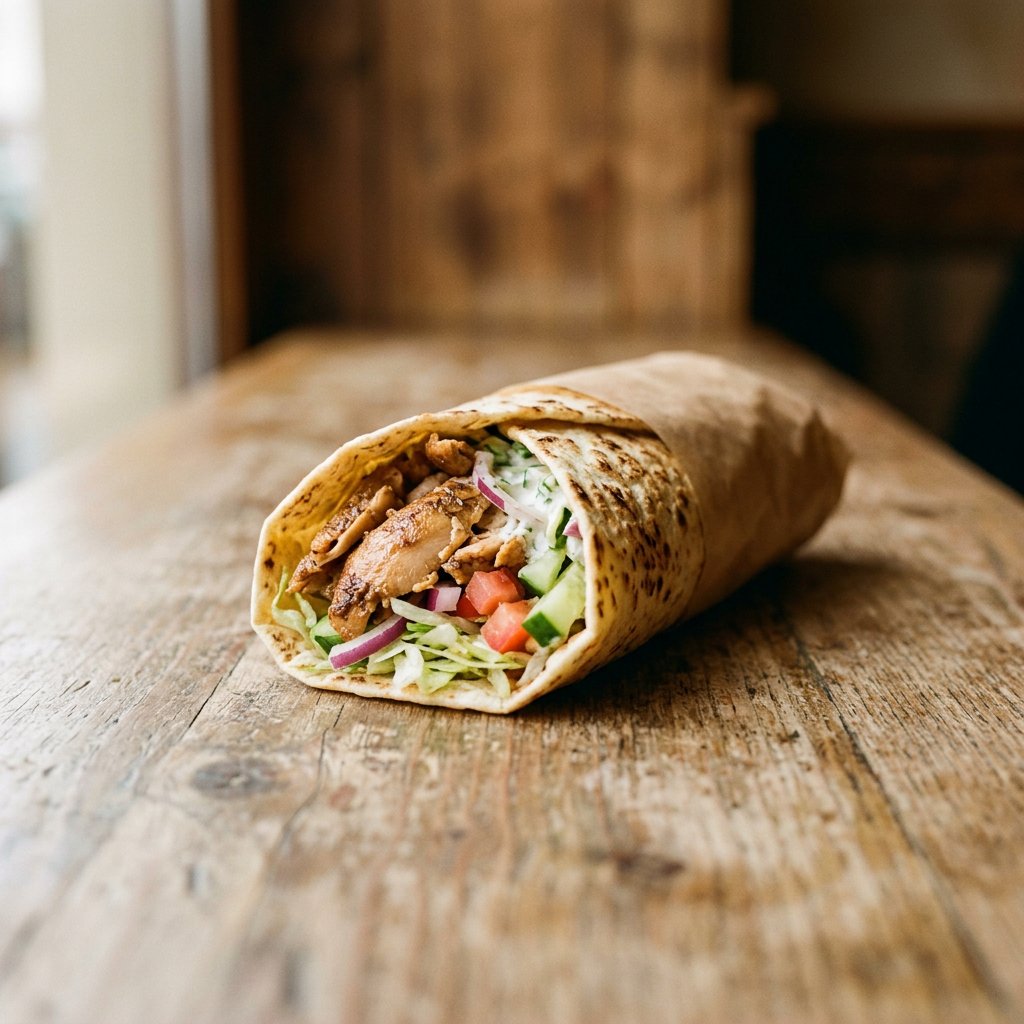 Hähnchen-Döner Wrap