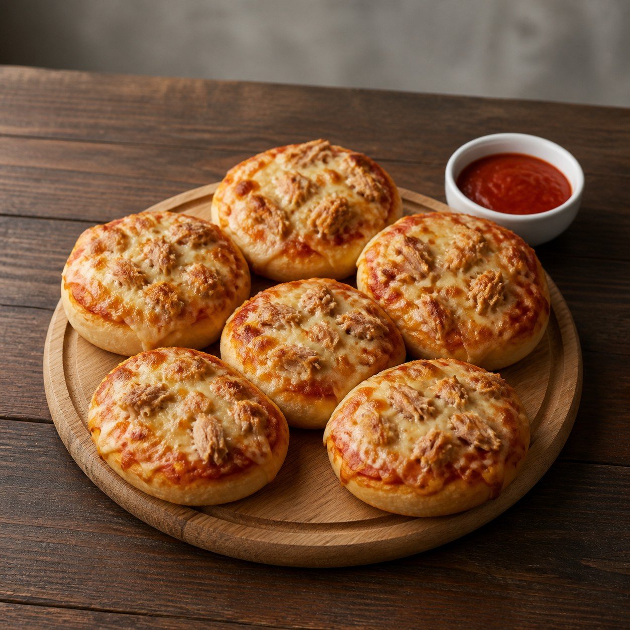 Pizzabrötchen mit Thunfisch