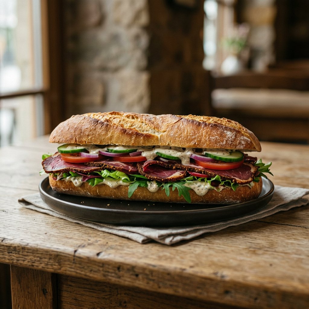 Baguette Pastirma